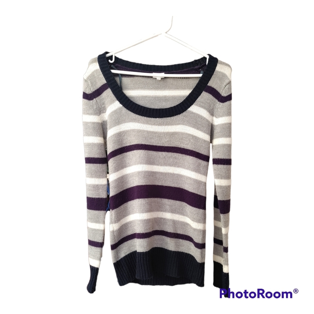 M Scoop Neck Sweater